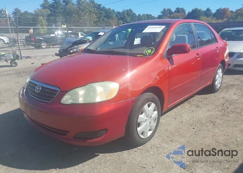 2005 Toyota Corolla Le z USA, uszkodzony, nr VIN 2T1BR32EX5C498990